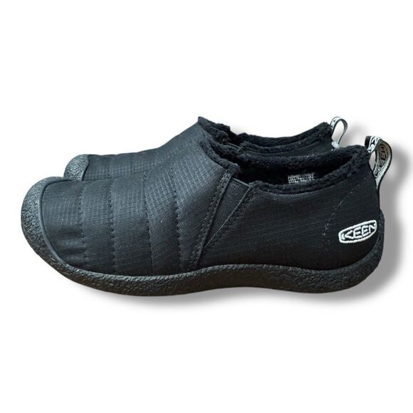 KEEN Howser II Casual Shoe Slip On Black Slipper Quilted Lined Women’s Size 7 - Picture 3 of 13